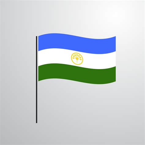 Bashkortostan waving Flag 14386112 Vector Art at Vecteezy