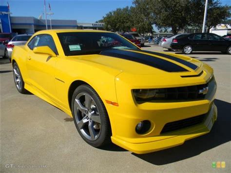 Top Cars Zone: Camaro SS 2012 Yellow Picture