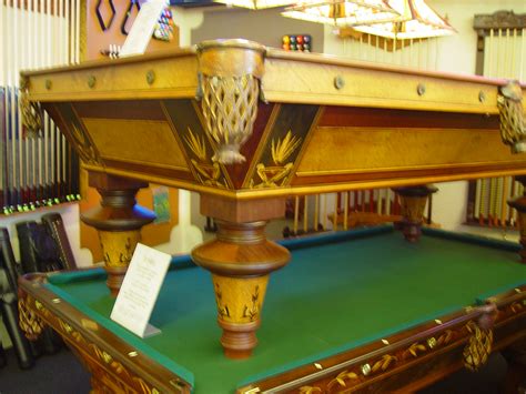 Vintage & Antique Pool Tables – Sequoia Billiard Supply