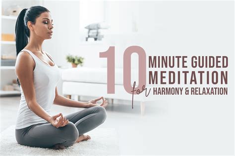 10 Minute Guided Meditation For Harmony and Relaxation | FOOD MATTERS®