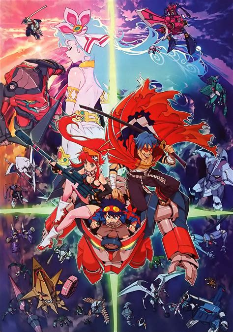 Wallpaper : illustration, anime, Tengen Toppa Gurren Lagann, Kamina ...