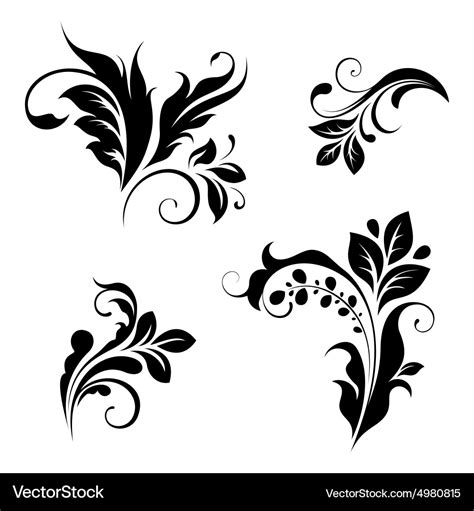 Design elements Royalty Free Vector Image - VectorStock