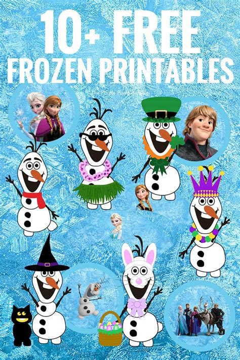 Printable Frozen Characters