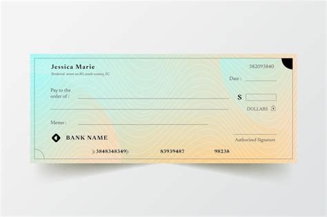 Cheque Template Vectors & Illustrations for Free Download | Freepik