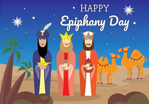 Happy Epiphany días conjunto de vectores - Descargue Gráficos y Vectores Gratis