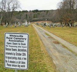 Whitesville Rural Cemetery in Whitesville, New York - Find a Grave Cemetery