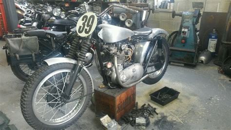 Triumph Tiger 100 1954 Pre Unit Twinshock Classic Flattrack Pre65 Vintage T100