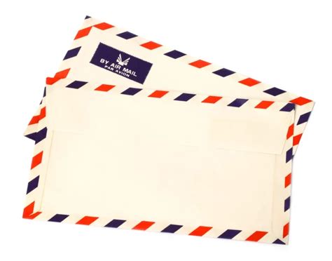 Two airmail envelopes — Stock Photo © bdspn74 #3988998