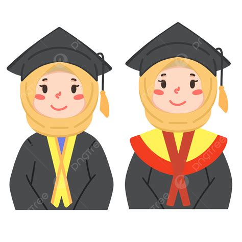 Wisuda Hijab PNG, Vector, PSD, and Clipart With Transparent Background for Free Download | Pngtree