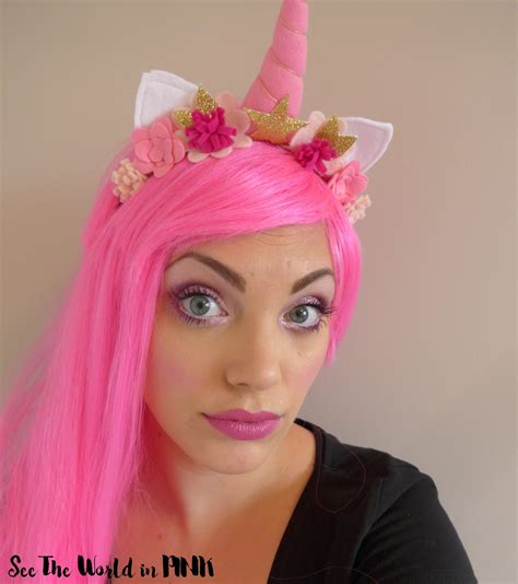 Halloween Look - Unicorn Makeup! | See the World in PINK