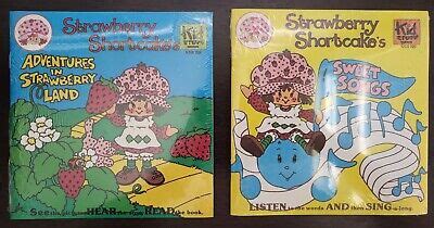 NEW SEALED Vintage Strawberry Shortcake Sing Along Records Sweet Songs & More | eBay