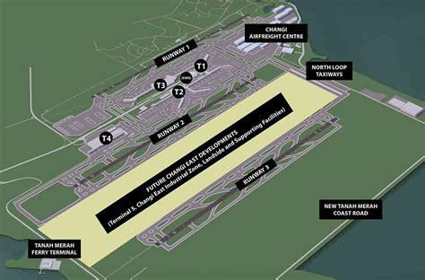 Changi Airport to Close Runway 2 for Works and Utilise Runways 1 and 3 ...