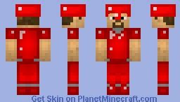 Ruby Armour (Shaded!) Minecraft Skin