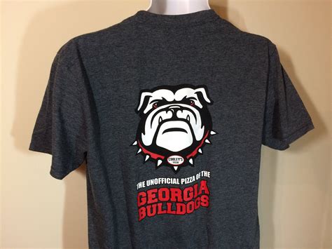 COOLEY'S PIZZA Georgia Bulldogs Adult T Shirt Mens/women - Etsy