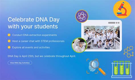 DNA Day Activities - DNA Day