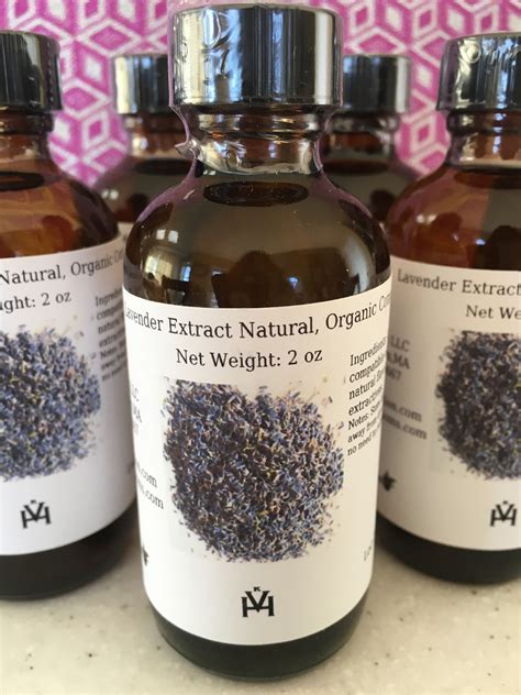 Organic Lavender Extract 2oz | laromaylavender