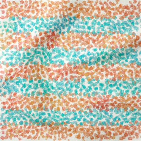 Burnt Orange Teal Stripe Throw Pillow Cover Pillow Case - Etsy