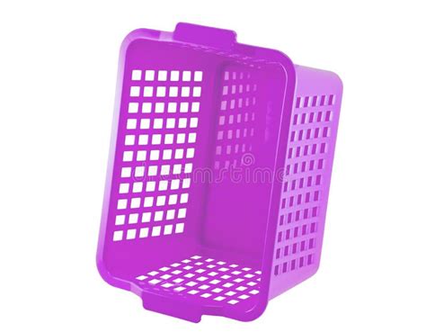 Empty plastic basket stock image. Image of green, products - 20611739