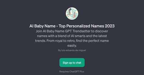 AI Baby Name GPT Trendsetter And 6 Other AI Alternatives For Baby names