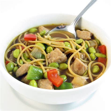 Asian Pork Noodle Soup – Skinny Kitchen | Skinny Kitchen