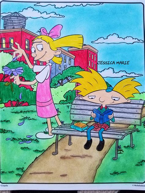 Crayola coloring art with edge '90s Nickelodeon #heyarnold! | Crayola ...