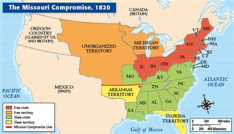 Which Was a Provision of the Missouri Compromise of 1820 - Tori-has-Pratt