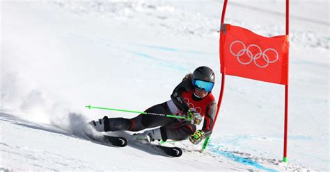 Women's Giant Slalom Run 1 - Alpine Skiing | Beijing 2022 Replays