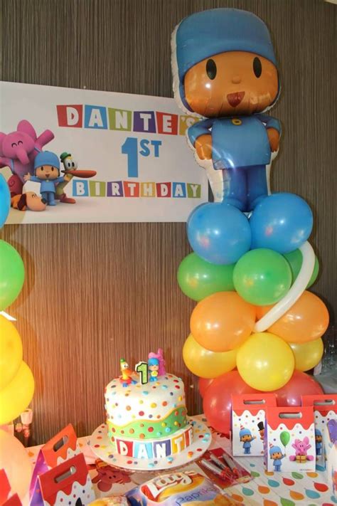 Find all the party supplies, decoration, favors and ideas of Pocoyo at partyweb.us 2nd Birthday ...