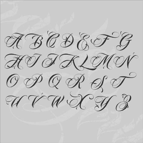 Fancy cursive fonts for tattoos - tprolf