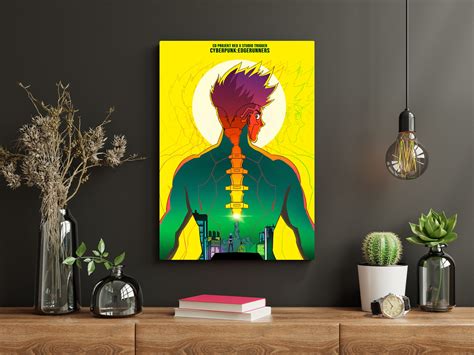 Cyberpunk Edgerunners Poster Cyberpunk Poster Wall Art - Etsy