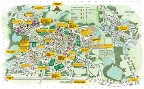 Map Of Ucf | Color 2018