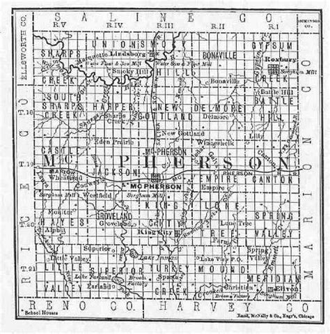 McPherson County, Kansas Cemeteries - Burial Case Permits