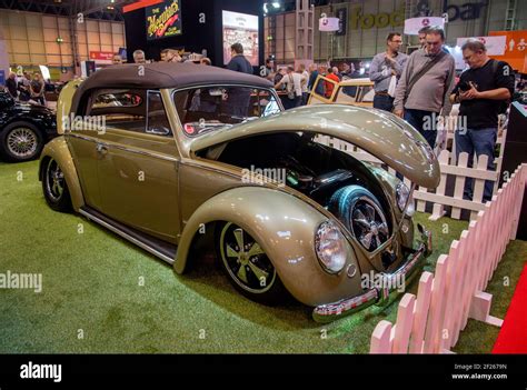 Modified VW Beetle Cars on show at the NEC Classic Car Show, UK Stock Photo - Alamy