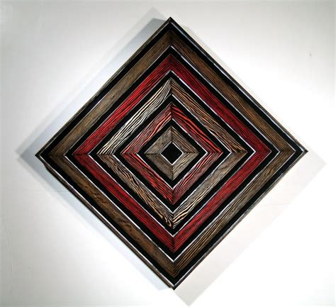 Modern Reclaimed Wood Wall Sculpture. - Etsy