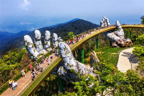 The Vietnam Golden Bridge Is Leaving Its Visitors In Awe