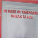 In case of emergency break glass Meme Generator - Imgflip