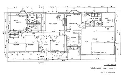 Free Country Ranch House Plans | Country Ranch House Floor Plans