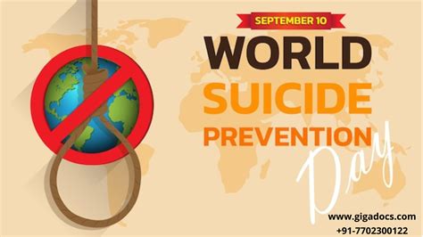 World Suicide Prevention Day: What are Suicide Triggers and Suicide Warning Signs? - Gigadocs ...