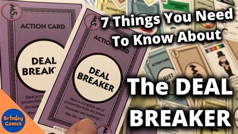 DEAL BREAKER | Monopoly Deal Tips and Strategies - YouTube