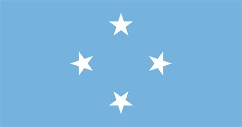 Flag of Micronesia image and meaning Micronesian flag - country flags