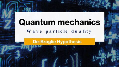 QM8 De Broglie hypothesis, Davisson Germer experiment - YouTube