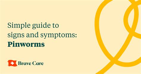 Pinworms - Simple Guide to Signs and Symptoms | Brave Care