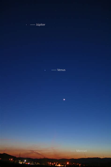 Moon Venus And Jupiter Conjunction