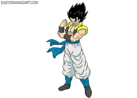 How to Draw Gogeta - Easy Drawing Art