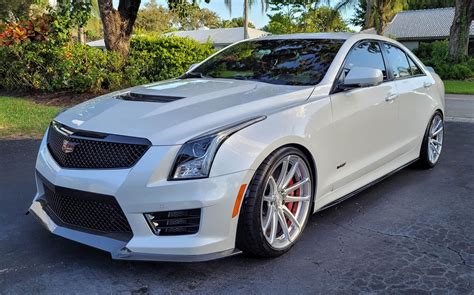 13k-Mile 2017 Cadillac ATS-V Carbon Black Package | PCARMARKET