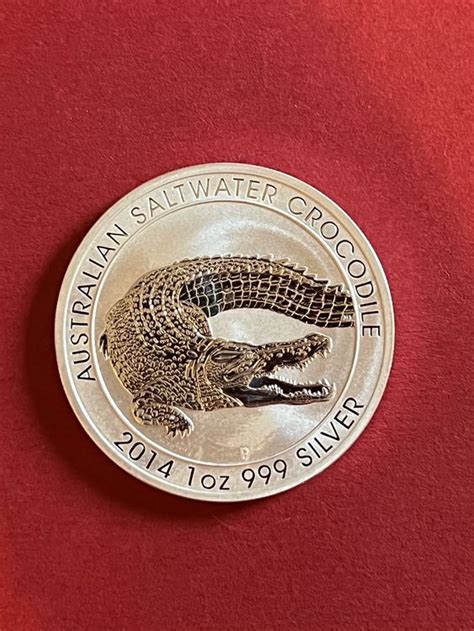 Australian Saltwater Crocodile 2014 Silver 1oz | Kaufen auf Ricardo