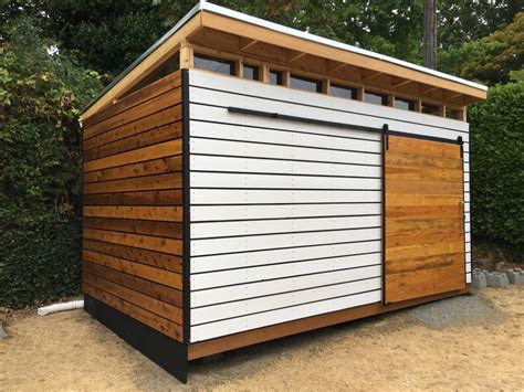 DIY Northwest Modern Shed Plan | Modern shed, Shed design, Building a shed