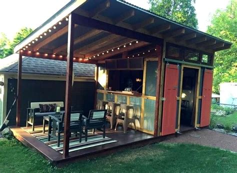 Image result for small shed | Backyard bar, Backyard, Dream backyard