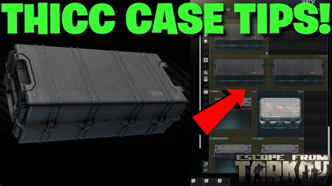 Escape From Tarkov - Getting My 3rd THICC ITEM CASE! Tips On Getting Your First One! Stock Up ...