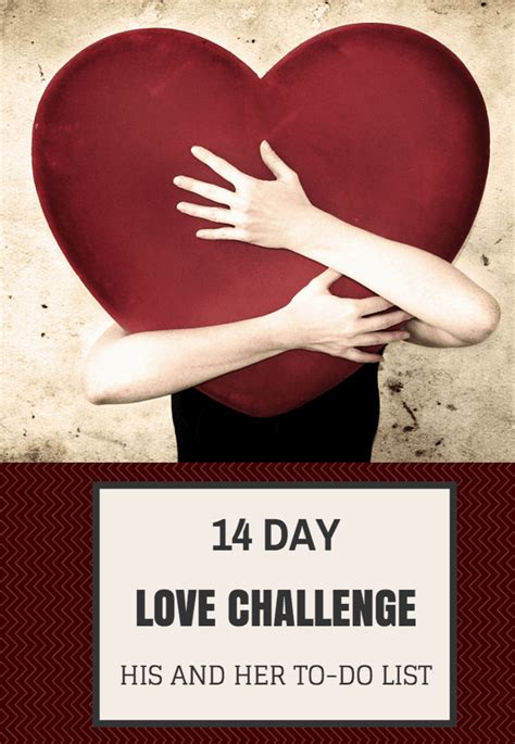 14 Day Love Challenge: The Ultimate Checklist To Loving Your Spouse